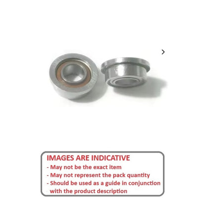 1047587 | SFR144-D28-ZSO --- Dental Applications Bearings - 3.175x6.35x2.381 mm - Stainless Steel AISI 440C