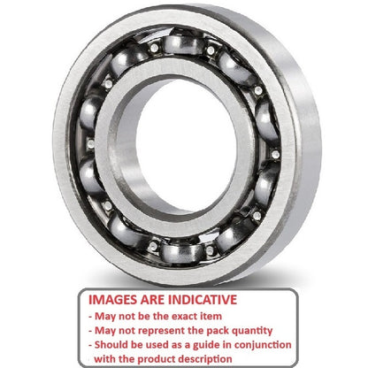 1079996 | SMR128-MC3-AF12 --- Single Row Ball Bearings - 8x12x2.5 mm - Stainless Steel AISI 440C