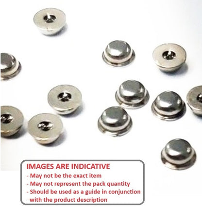 1001949 | C330 (10 Pcs) --- Pivot Bearings - 0.5x3.3x1.6 mm - Chrome Steel
