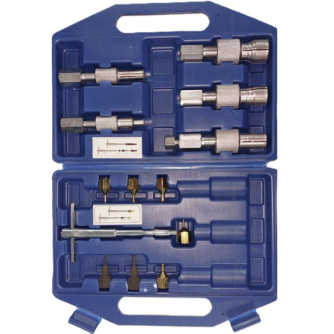 General Tools -  Puller Kit For Removing Bearings 3mm to 32mm Outside Diameter - The easy travel case will keep all of your chucks organized - Steel in Plastic Box