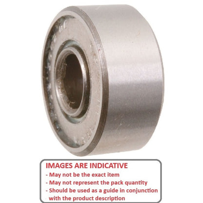 1120116 | R12D-ZZ-SG --- Single Row Ball Bearings - 19.05x41.275x12.7 mm - Chrome Steel