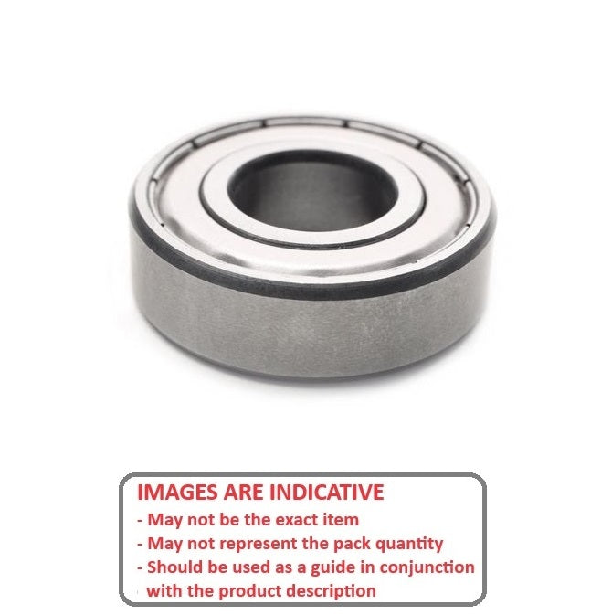 1076724 | MR137A-ZZN-ECO --- Single Row Ball Bearings - 7x13x4 mm - Chrome Steel SAE 52100