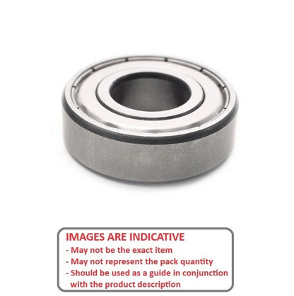 1076724 | MR137A-ZZN-ECO --- Single Row Ball Bearings - 7x13x4 mm - Chrome Steel SAE 52100