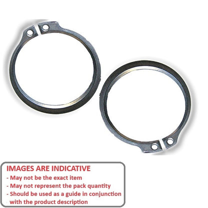 1210794 | CEB-25400-C --- External Retaining Rings - 254x4.75x238.89 mm - Carbon Spring Steel Self Finish