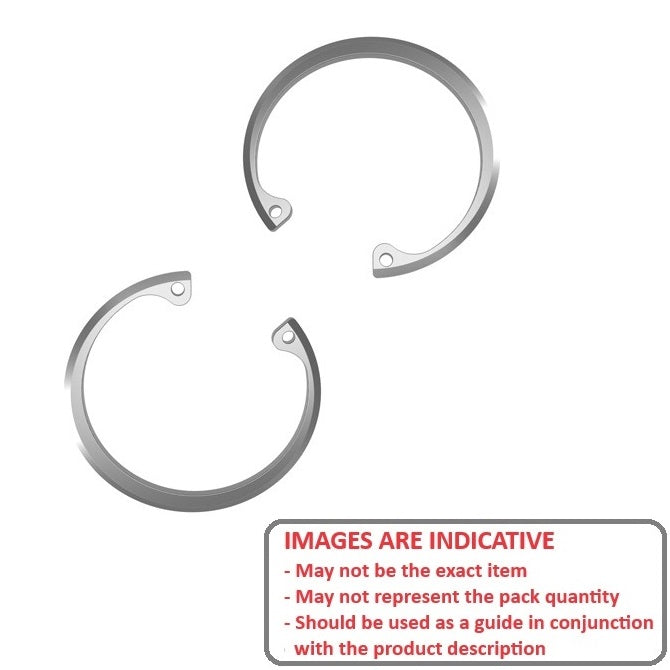 1138156 | CIB-02858-C (5 Pcs) --- Internal Retaining Rings - 28.58x1.22x30.61 mm - Carbon Steel