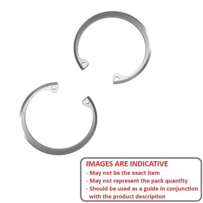 1138156 | CIB-02858-C (5 Pcs) --- Internal Retaining Rings - 28.58x1.22x30.61 mm - Carbon Steel