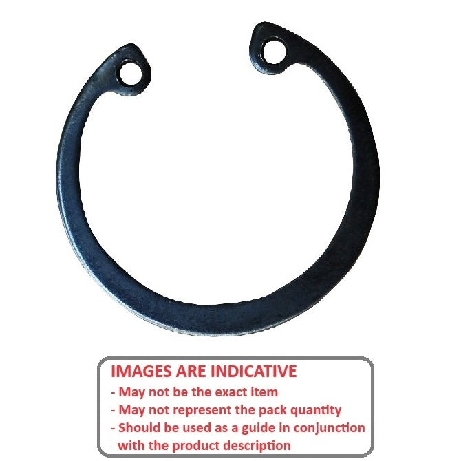 1083512 | CCI-00900-C (50 Pcs) --- Internal Retaining Rings - 9x0.8x9.4 mm - Carbon Steel