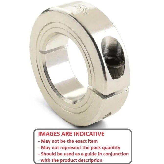 1069039 | COL-00600-020-10-1C-AL --- Shaft Collars - 6x20x10 mm - Aluminium