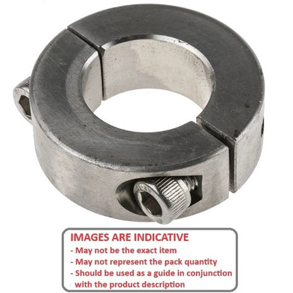 1068631 | COL-00600-016-09-2C-S3 --- Shaft Collars - 6x16x9 mm - Stainless Steel 303/304 (Similar to A2, 18-8) HRB80