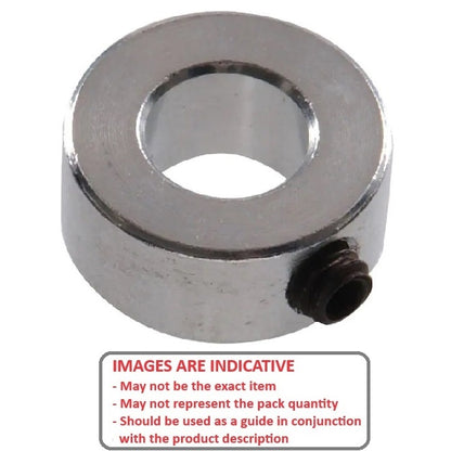 1049711 | COL-00318-010-06-CS-B --- Shaft Collars - 3.175x9.5x6.4 mm - Carbon Steel