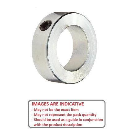 1047944 | COL-00318-010-06-CS-A --- Shaft Collars - 3.175x9.5x6.4 mm - Carbon Steel