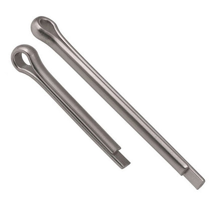 1036931 | PC012-0400-6 (30 Pcs) --- Split Pins - 1.2x40x1.1 mm - Stainless Steel 316 (Similar to A4, 18-10)