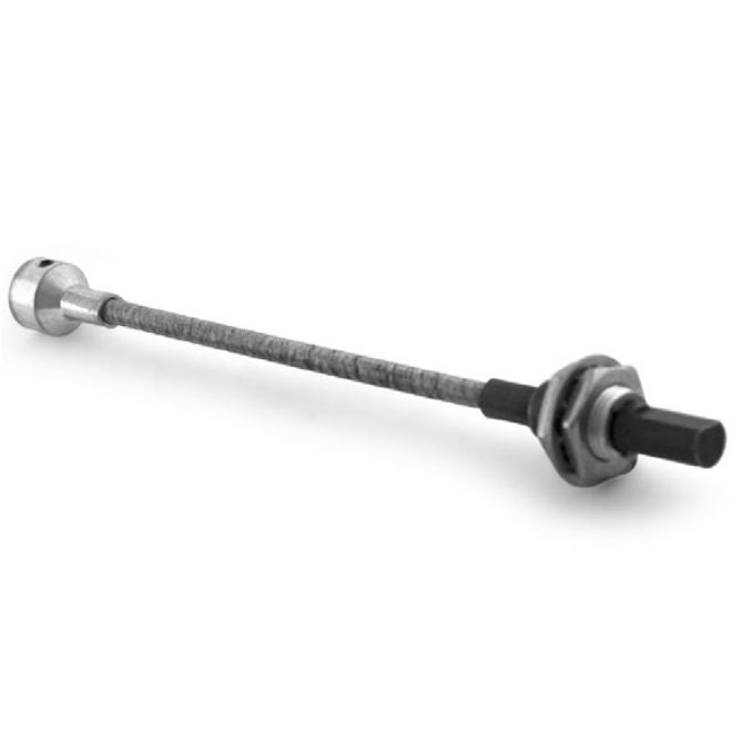 1059644 | CP-048P-048-48-0229-FS --- Flexible Shafts - 4.780 / Panel Mount 228.6x4.8 mm - Steel / Plated Steel