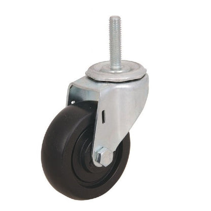 1161398 | WC415RS (4 Pcs) --- Stud Castors - 50.80 x 20.64 mm Swivel 34  - Soft Rubber