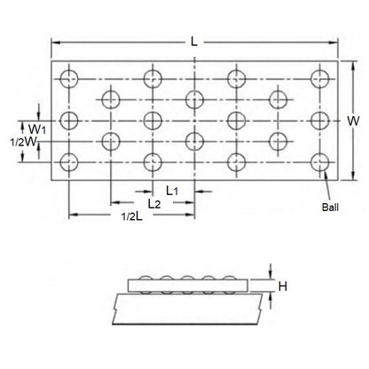 1213543 | BBP2RS --- Ball Parallels - 304.8x63.5x6.35 mm