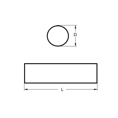 1039213 | RLR-0150-1900-ST-F (20 Pcs) --- Steel Rollers - 1.5x19 mm - 63 - 66 - Chrome Steel SAE 52100