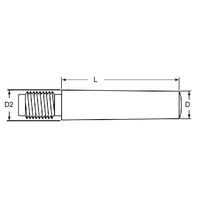 1068519 | TPM-0600-06000-EE (40 Pcs) --- Taper Metric Pins - 6x60x7.2 mm - Carbon Steel