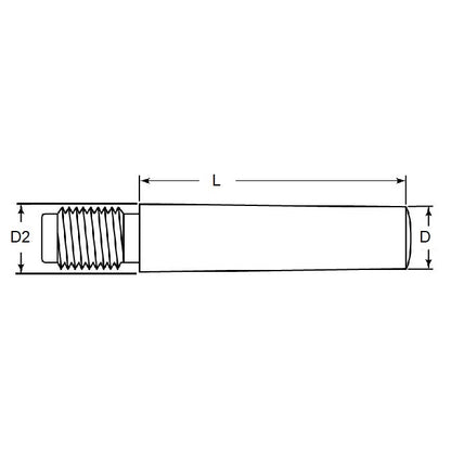 1068519 | TPM-0600-06000-EE (40 Pcs) --- Taper Metric Pins - 6x60x7.2 mm - Carbon Steel