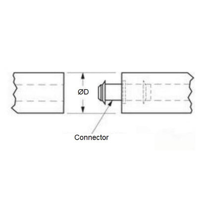 1041898 | RNTH-CON-064 (30 Pcs) --- Rounthane Belts - 2.5x6.4 mm - Aluminum Alloy