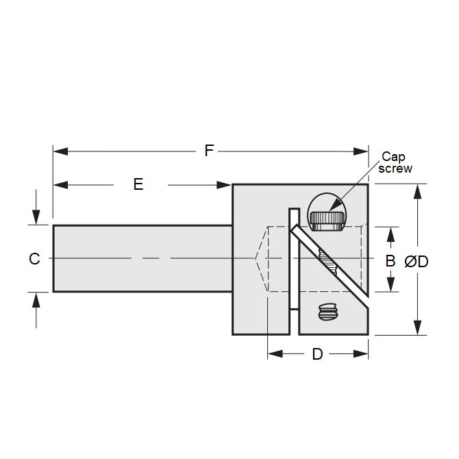 1100459 | SE127-095-254-F3 --- Extenders Shaft - 12.7x9.525x25.4 mm - Stainless Steel 303/304 Similar to A2, 18-8 HRB80