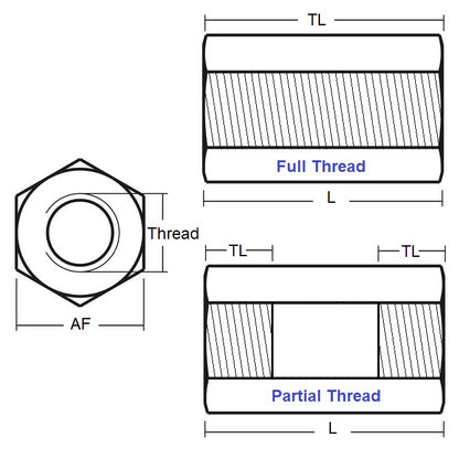1039186 | SHX-T-0200-05-004-BN (5 Pcs) --- Threaded Spacers - M2 -2x0.4mm- 5x4 mm - Brass