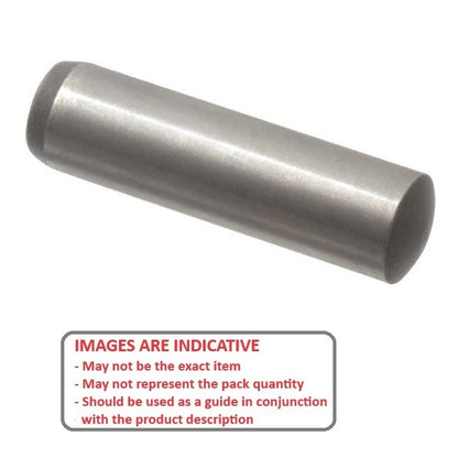 1035973 | DP010-016-CH-1 (5 Pcs) --- Dowel Pins - 1x16x16 mm - Steel Alloy - Heat Treated and Ground Rc 58-62