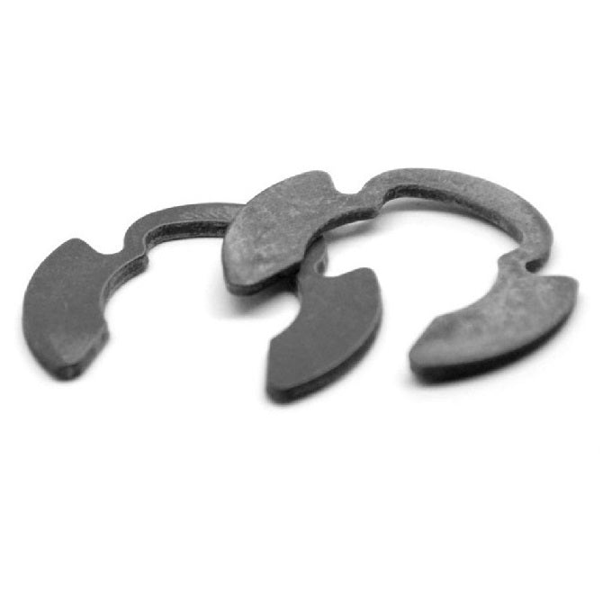 1142197 | ECL-0277-0318-C-KR (250 Pcs) --- E-Clips Retaining Rings - 31.75x27.69x2.36 mm - Carbon Steel