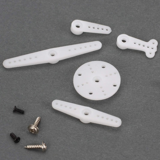 1223572 | EFLRSA100 (Set) --- E Flite Parts Hobby -  Servo Arm Blade 400 and Blade CX3 - Standard Arm, Fine Spline, Suit S0 Servo