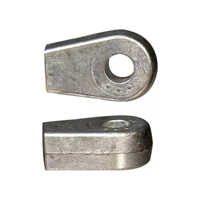 1064598 | GAS211RS --- End Fittings Gas Springs - M6 - 6x1mm - Fat Blade - Die Cast Zinc