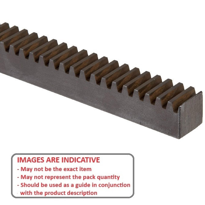 1217925 | RGEA2.0-500-ST --- Rack Gears - 496.37x20x25 mm - Black Oxide