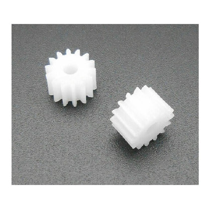 Spur Gears - 12 tooth - 9.53x3.175 mm - Nylon Polyamide 6/6 