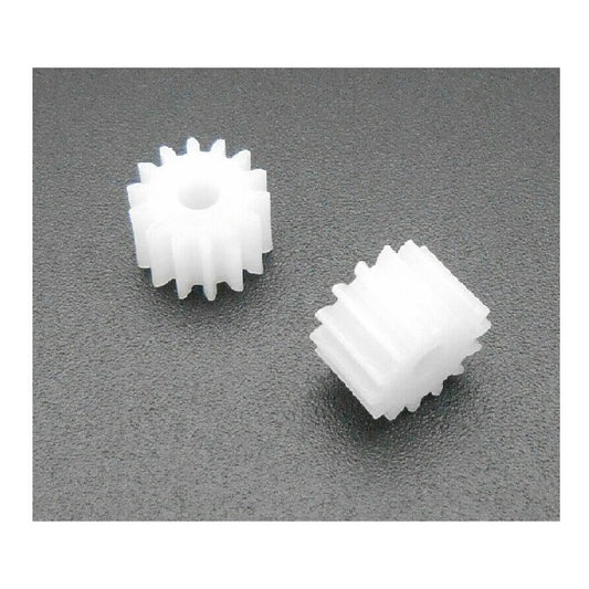 Spur Gears - 12 tooth - 9.53x3.175 mm - Nylon Polyamide 6/6 