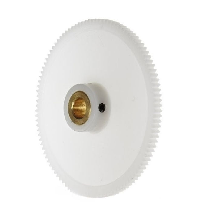 1172593 | G028B-70-M04-030-040-AB-G --- Spur Gears - 70 tooth - 28x4 mm - Acetal - Brass Insert