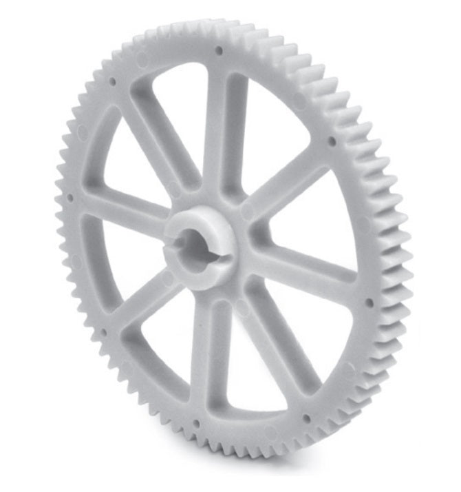 Spur Gears - 76 tooth - 120.65x12.7 mm - Glass Filled Acetal
