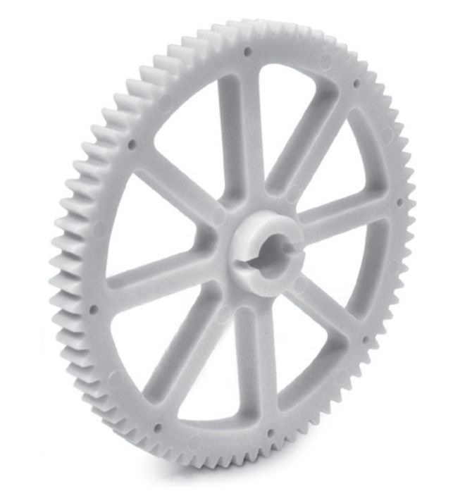 1176220 | G121B-76-D16-095-127-AGPD --- Spur Gears - 76 tooth - 120.65x12.7 mm - Glass Filled Acetal