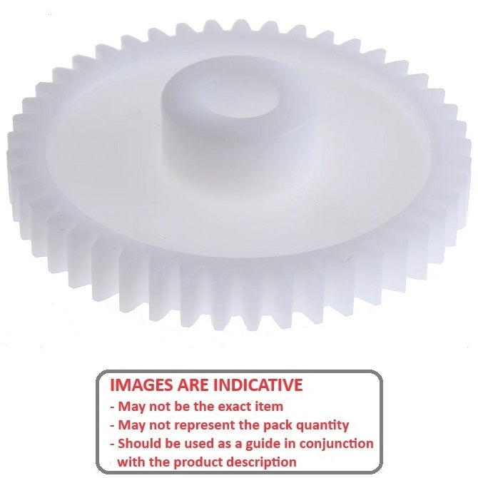 1172829 | G056B-70-M08-040-060-A-P --- Spur Gears - 70 tooth - 56x6 mm - Acetal