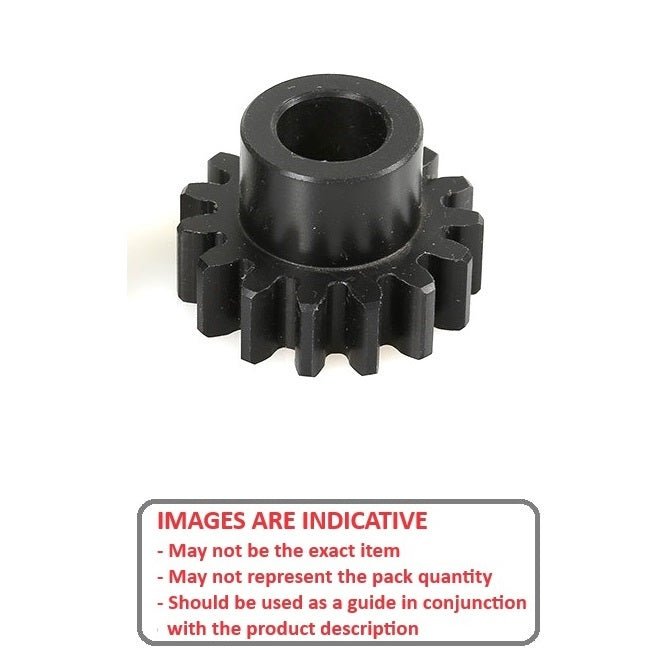 1129212 | G019B-24-D32-048-064-A-P --- Spur Gears - 24 tooth - 19.05x6.35 mm - Acetal