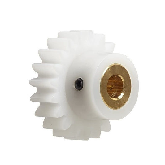 Spur Gears - 14 tooth - 14.81x4.762 mm - Acetal - Brass insert