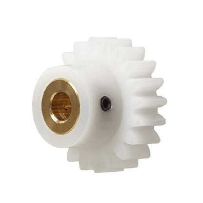 1096604 | G013B-12-D24-064-048-AB-G --- Spur Gears - 12 tooth - 12.7x4.762 mm - Acetal - Brass insert
