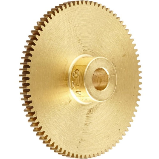 Spur Gears - 60 tooth - 24x6 mm - Brass