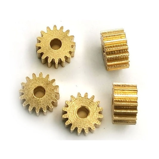 Spur Gears - 8 tooth - 3.2x1.5 mm - Brass