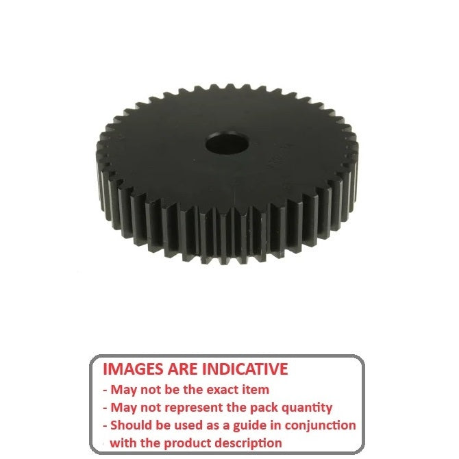 1116831 | G018B-18-M1-080-060-C-ND --- Spur Gears - 18 tooth - 18x6 mm - Carbon Steel