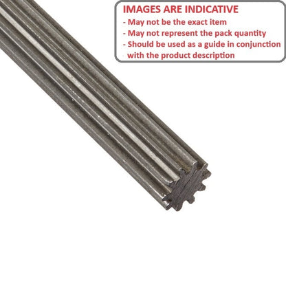 1096645 | G013L-12-D24-0076-C --- Spur Gears - 12 tooth - 12.7x76.2 mm - Carbon Steel