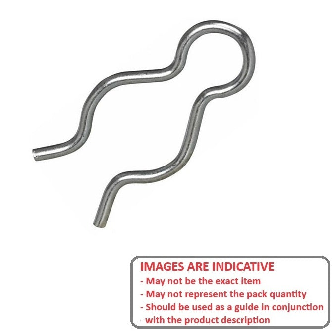 1071669 | HPE-064-16-017-C (50 Pcs) --- Hitch External Pins - 6.35 mm x 2 mm x 1.6 mm