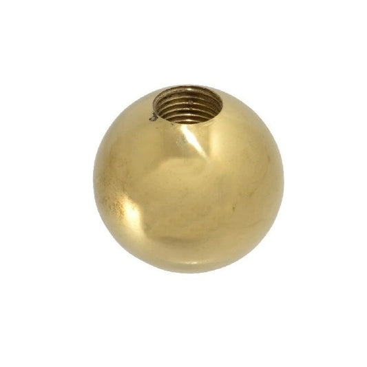 Ball Knobs - 10-32 UNF -4.76mm- 19.05 - - - Polished Brass