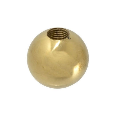 1057425 | KF048C-019-TPBR-P --- Ball Knobs - 10-24 UNC -4.76mm- 19.05 - - - Brass