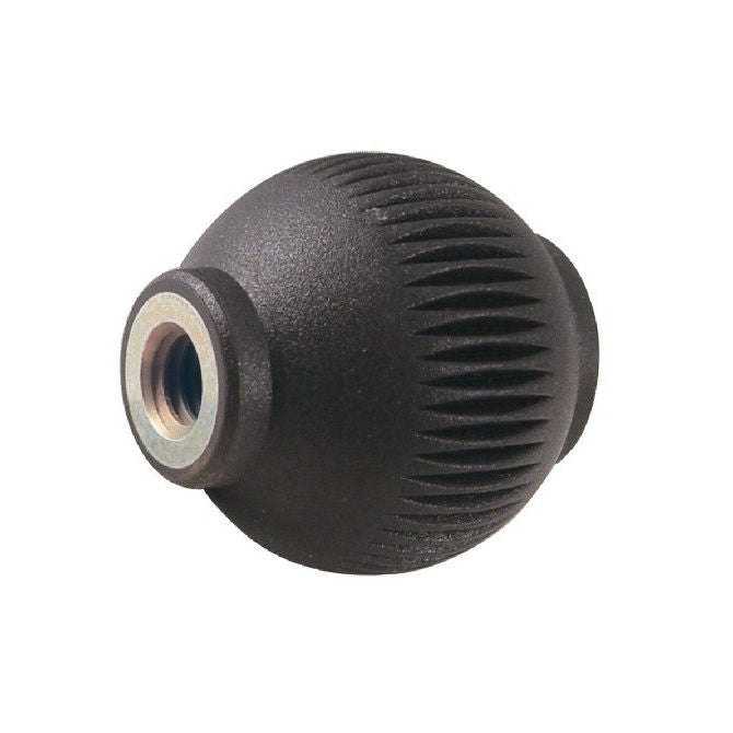 1072384 | KF064C-025-NG (10 Pcs) --- Ball Knobs - 1/4-20 UNC -6.35mm- 24.89x9.9 mm - Steel