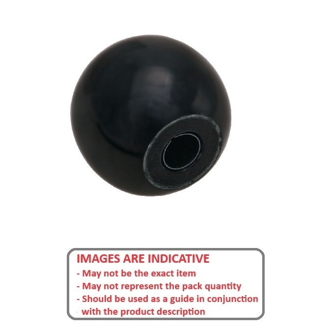 1054678 | KF040-016-KOPH (5 Pcs) --- Ball Knobs - 4.00 mm Push On 16 mm - - - Phenolic