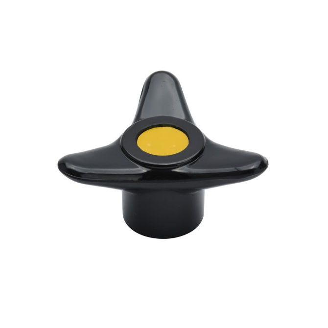 1227105 | KF100M-080-3LA (4 Pcs) --- Lobe Knobs - M10 -10x1.5mm- 80x17 mm - Brass