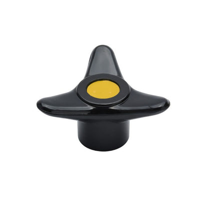 1227105 | KF100M-080-3LA (4 Pcs) --- Lobe Knobs - M10 -10x1.5mm- 80x17 mm - Brass